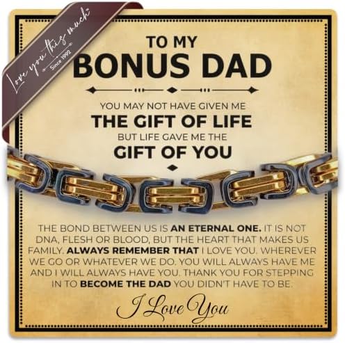 Bonus Dad 5mm Steel Bracelet
