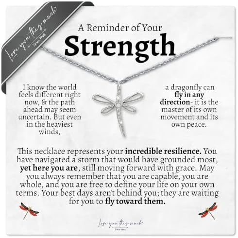 Dragonfly Necklace Gift for Women
