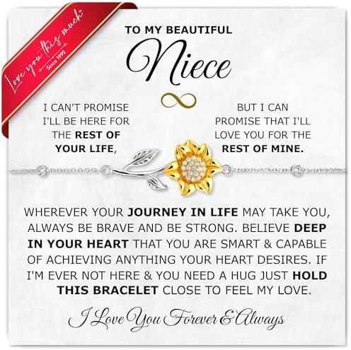 Niece Enchanted Sunflower Bracelet