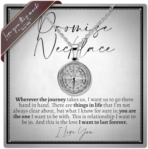 Promise Compass Chain Gift for Him