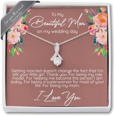 Sentimental Bride to Mom Gift