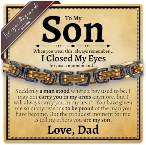 Sentimental Father to Son Gift