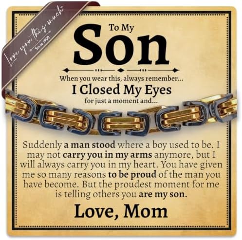 Sentimental Mother to Son Gift