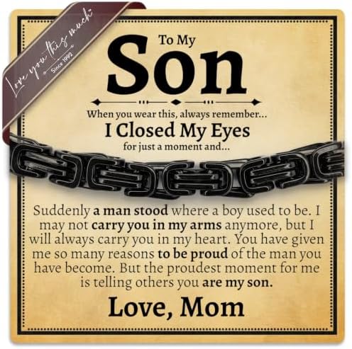 Sentimental Son Gift from Mom