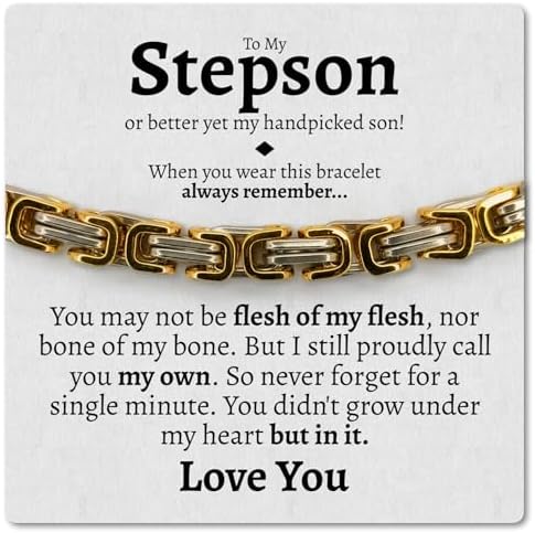 Sentimental Stepson Steel 5mm Steel Bracelet