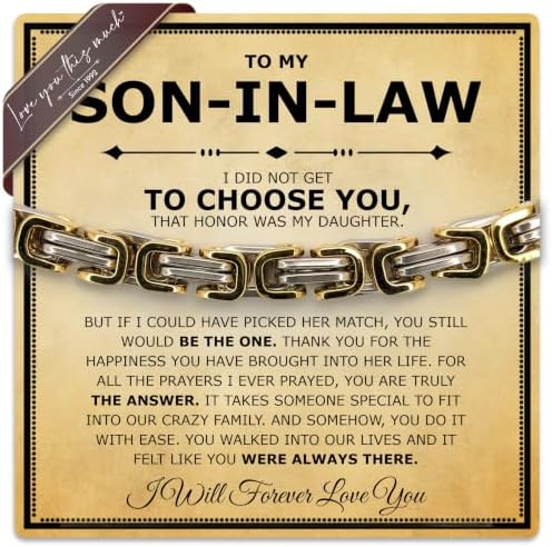 Son In Law Gift