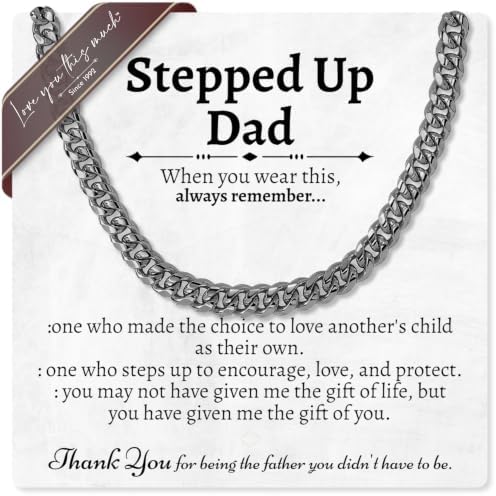 Stepped Up Dad Gift