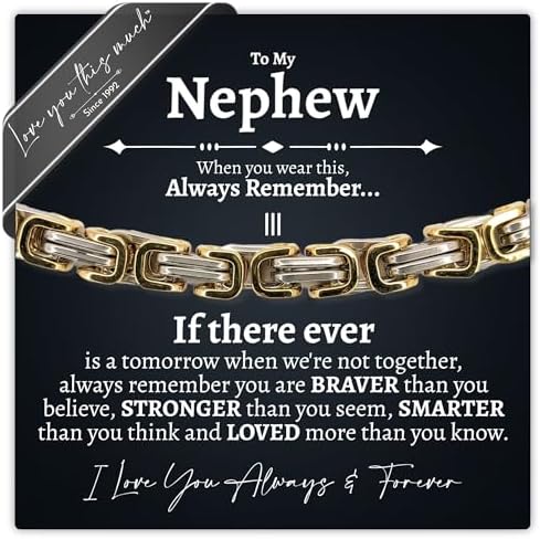 To My Nephew Gift From Aunt & Uncle