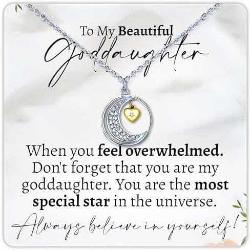To the Moon and Back To My Goddaughter Gifts from Godmother